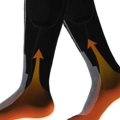 Elektrisk oppvarmede sokker